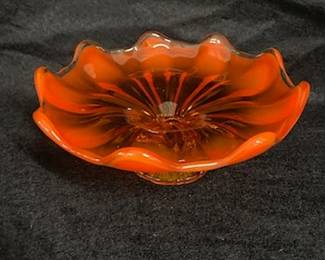 Viking Glass Compote