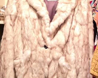 Vtg fur coat