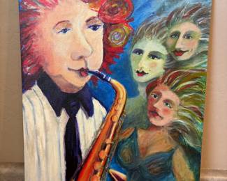 "El Miestro" By Jimmy D. McDonald, 2004, 6/250, Giclee on Canvas