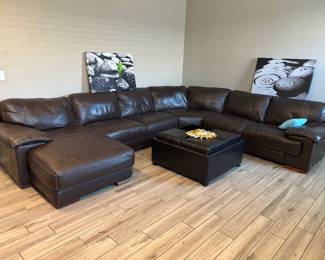 Chaise Sectional By Cindy Crawford