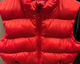 Tuveke Red Puffer Vest