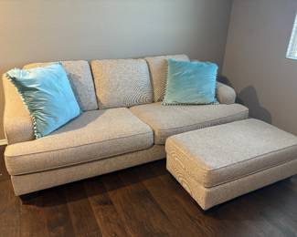 Sofa/Ottoman By Ashley