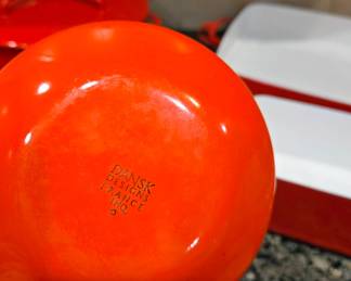 Dansk - Vintage Red Cast Iron Cookware