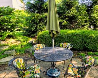 Wrought Iron Patio Set