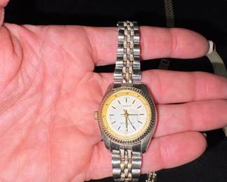 Geneva Quartz TwoTone Fashion Watch