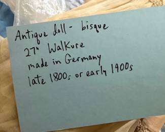 Antique German Walkre Bisque Doll third image