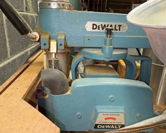 Vintage DeWalt Power Shop Radial Arm Saw fourth image