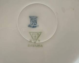 Schumann Bavaria Hand Painted Floral Plates fourth image