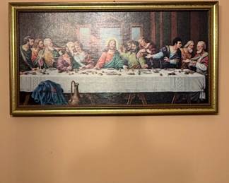 The Last Supper Textured Wall Art  Zabateri