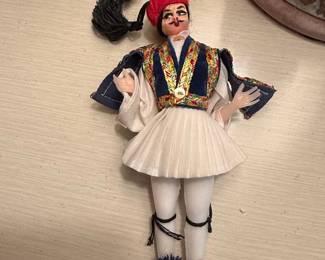 Vintage Greek Evzone Doll