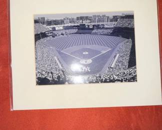 Vintage Yankee Stadium Aerial Photograph