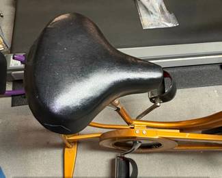 Vintage Schwinn Exerciser Stationary Bike  Coppertone third image