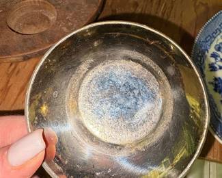 Vintage Butterfly Wing Trinket Dish second image