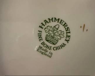 Hammersley Cornflower Blue Heart Shaped Trinket Box second image