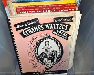 Collection of Vintage Sheet Music and Piano Songbooks third image