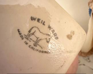 Weil Ware California Pottery Boy Figurine Planter second image