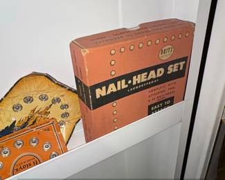 Vintage Dritz NailHead Set and It Stays Fashion Fastener Set second image