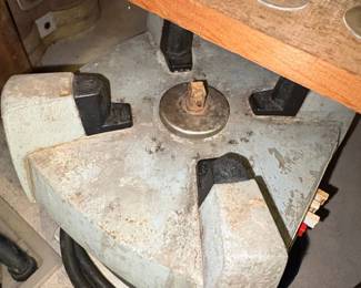 Vintage Industrial Floor Buffer Motor Unit third image