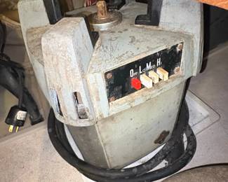 Vintage Industrial Floor Buffer Motor Unit