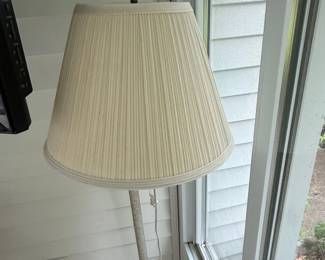 Vintage Pleated Shade Floor Lamp second image