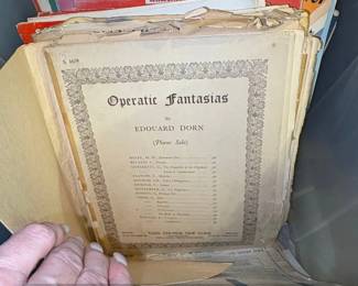 Collection of Vintage Sheet Music and Piano Songbooks sixth image