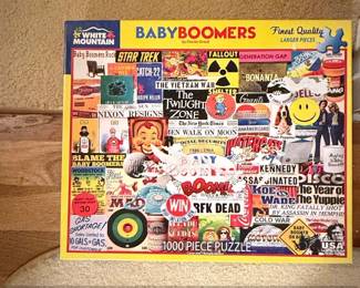 White Mountain Baby Boomers Piece Jigsaw Puzzle