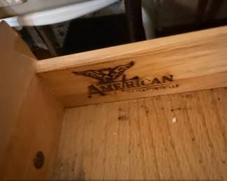 American of Martinsville MidCentury Modern Nightstand third image