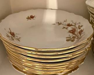 W. Eschenbach Bavaria Germany Briar Rose Fine China Plates third image