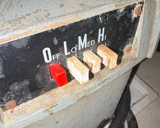 Vintage Industrial Floor Buffer Motor Unit second image