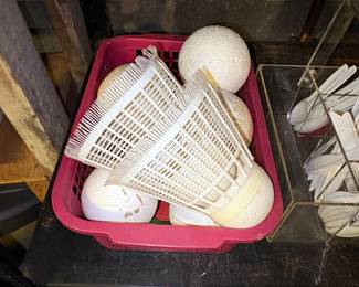 Oversized Decorative Badminton Shuttlecock Prop