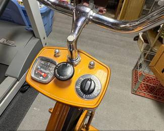 Vintage Schwinn Exerciser Stationary Bike  Coppertone fourth image