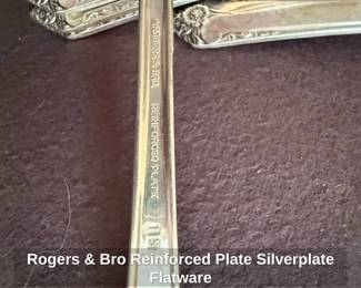 Rogers  Bro Reinforced Plate Silverplate Flatware second image