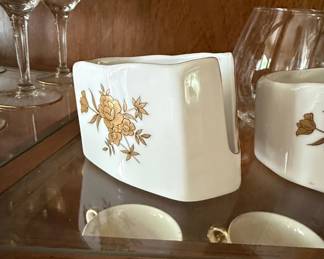 Andrea by Sadek Porcelain Spoon Rests Set of 