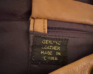 Fashion Focus Genuine Leather Shoulder Bag second image