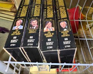 The Johnny Carson Collection His Favorite Moments VHS Box Set