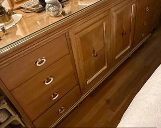 American of Martinsville MidCentury Modern Chinoiserie Dresser