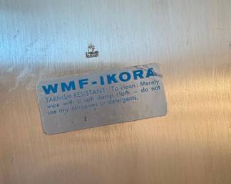 WMF Ikora Hammered SilverTone Serving Trays second image
