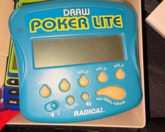 Radica Draw Poker Lite Handheld Game Model 