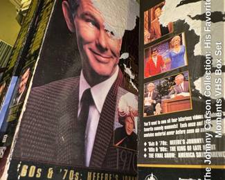The Johnny Carson Collection His Favorite Moments VHS Box Set third image