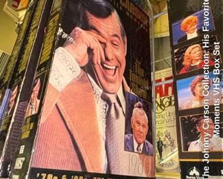 The Johnny Carson Collection His Favorite Moments VHS Box Set second image