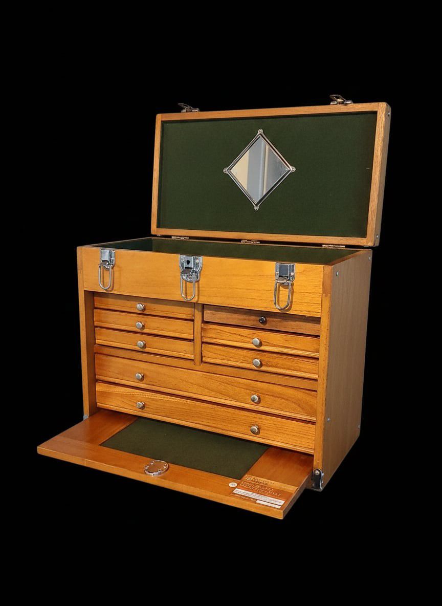 Windsor Designs 8 Drawer Light Wood Tool Chest