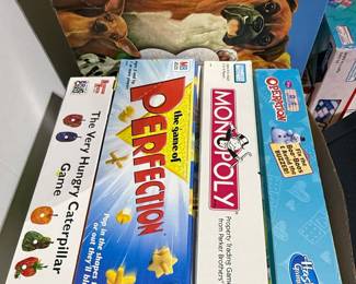 Assorted Family Board Game Collection