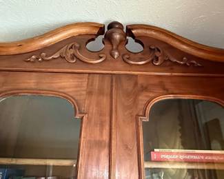 19th Century German Secretary Bookcase