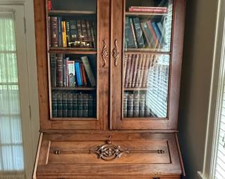 19th Century German Secretary Bookcase