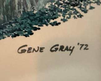 Gene Gray Otter Wildlife Print