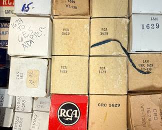Assorted Vintage Vacuum Tubes Lot