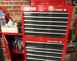 Craftsman 2000 Series Red Rolling Tool Chest Combo