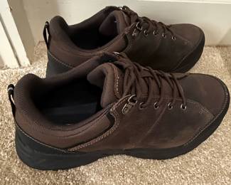 Propet Cruise Men's Brown Leather Hiking Shoes