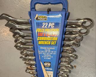 Assorted Hand Tool Collection: Wrenches and Drivers