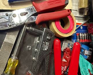 Assorted Coax Cable Tools & Hardware Lot